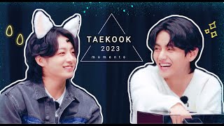 Taekook -  новые моменты 2023