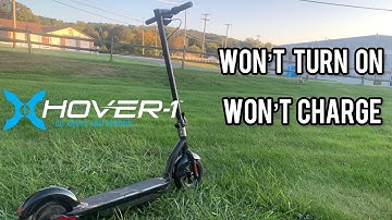 $50 Electric Scooter, Can I get it Running Again ?