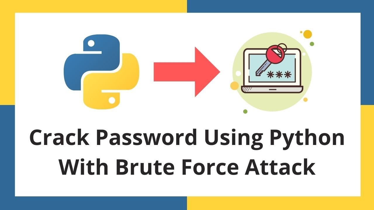 Crack Password Using Brute Force In Python (Password Cracking Method) | Python Exercise #10