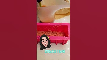 Avoid this soaping mistake! #soapmaking