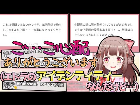 【雑談】視聴者さんの心配事が完全一致してしまってビックリ！【エトラちゃん / 切り抜き】