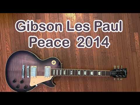 Gibson Les Paul Peace Placid Purple 2014 - YouTube