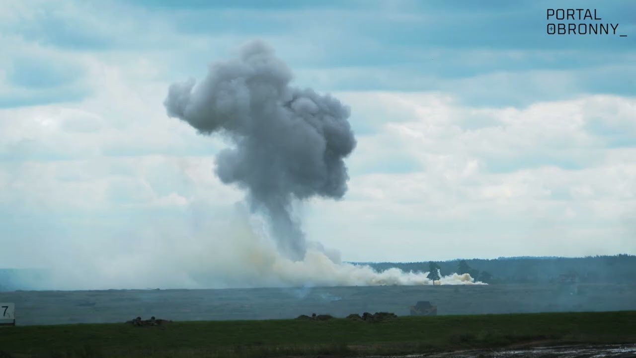 ABRAMSY, APACHE I ROSOMAKI NA POLIGONIE W ORZYSZU. ĆWICZENIE ŻELAZNA BRAMA 25