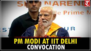 PM Modi Attends IIT Delhi's 57th Convocation Ceremony