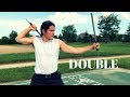 Double weapons and footwork  kali escrima arnis