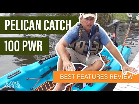 PELICAN 9'9 The Catch PWR100 Sit-On-Top Angler Kayak