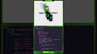 Mouse Trail Effect that feels Illegal (zero libraries!)😳 #animation #javascript #coding