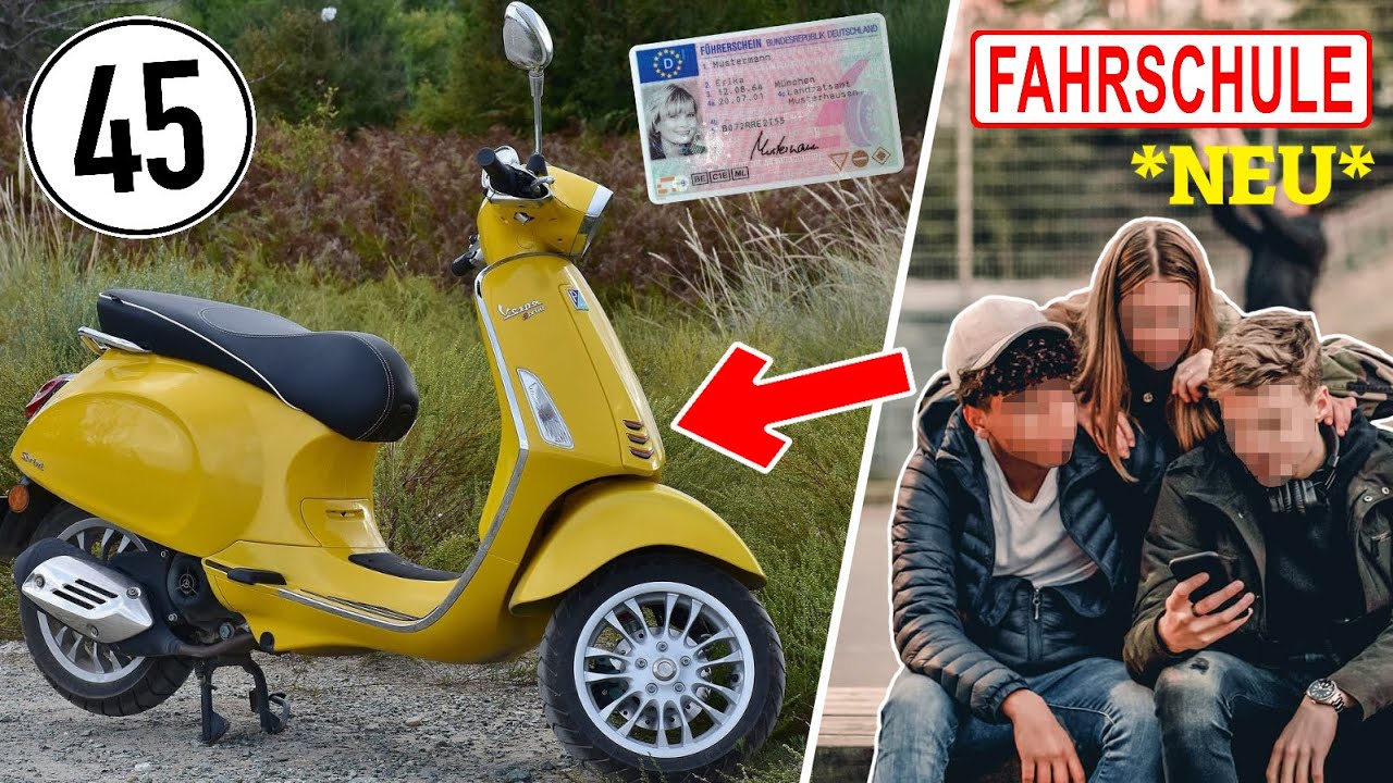Wie Schnell Darf Ein Moped Fahren österreich *NEU* Moped-Führerschein Klasse AM, 45 Kmh mit 15 Jahren😱🛵 | 2021