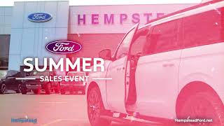 Summer Starts with Ford Savings!