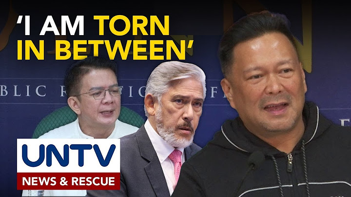 Sen. JV Ejercito, hati sa Senate Presidency vote sa mga kapartidong sina Escudero at Sotto