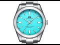 Unboxing Rolex homage from AliExpress Paulareis Tiffany Blue