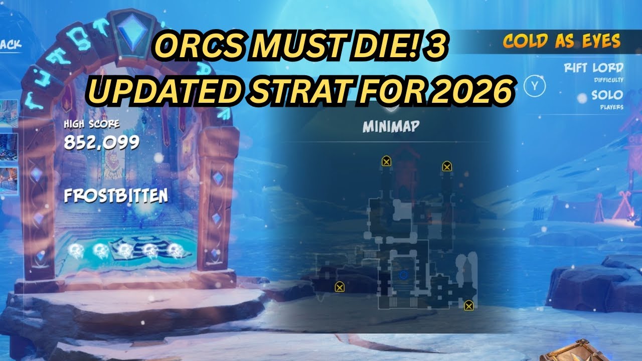 Orcs Must Die! 3 - Frostbitten - Rift Lord - Easy 5 Skulls (updated 2026)