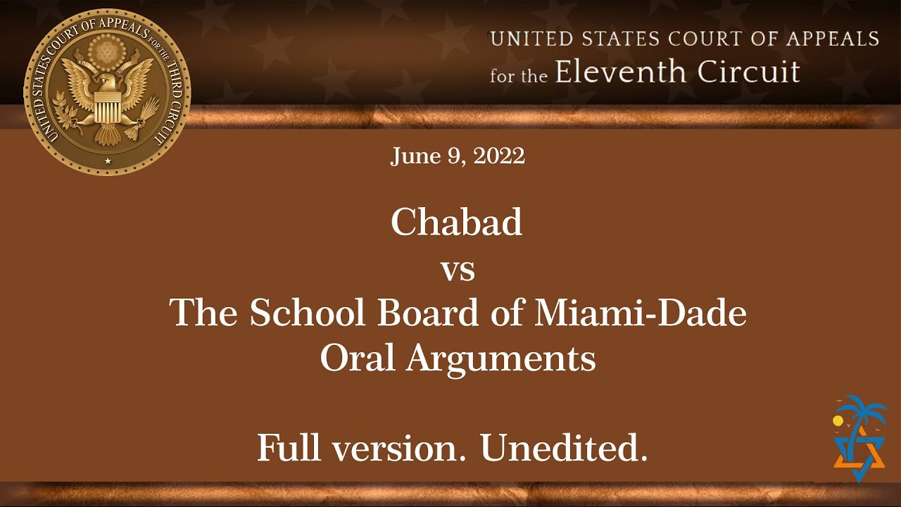 Chabad vs Miami-Dade School Board