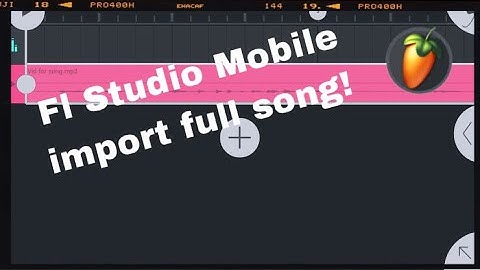 How to import a full song into Fl Studio mobile! (2023)