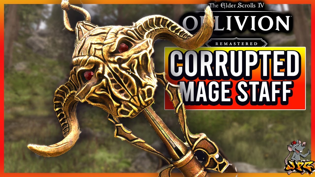 Oblivion Remastered - Legendary Corrupted Staff! Clone Any NPC! Vaermina Shrine Guide!