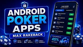 Best Android Poker Cash Apps with Max Rakeback screenshot 1
