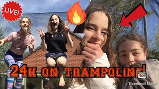 24 hours in our trampoline challenge! | part 1