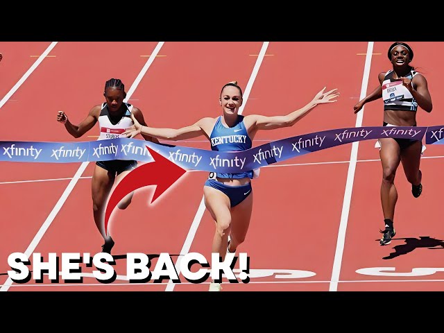 What Abby Steiner JUST DID Is RIDICULOUS || Female100 Meter History. class=