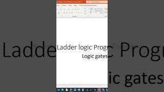 Logic Gates in Ladder Logic Programming