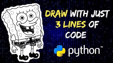 How to draw Sponge Bob using python | Sponge Bob | Python for beginners