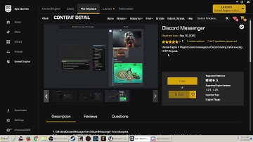 2020 Unreal engine 4 FREE Discord plugin
