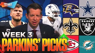 Download Lagu Ravens vs. Cowboys, Saints favorites, Chiefs dominate the Dolphins on Parkins’ Week 3 Picks? | FTF Download Lagu Ravens vs. Cowboys, Saints favorites, Chiefs dominate the Dolphins on Parkins’ Week 3 Picks? | FTF