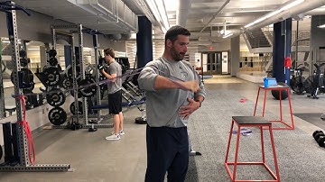 Band Standing Cuban Press Internal Rotation ISO