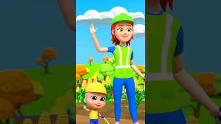 Roda Di Truk Sampah sajak animasi #shorts #fun #songforkids #music