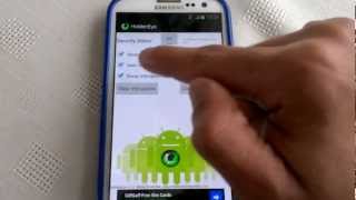 Hidden Eye Application For Android (FUNNY VIDEO BUT AWSOME APP TO CATCH INTRUDERS) screenshot 5