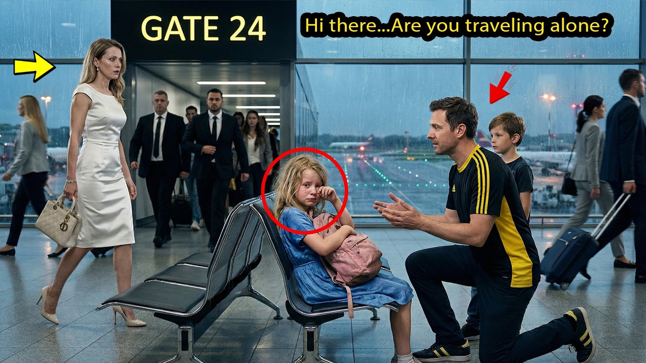 A Single Dad Found a Lost Girl at the Airport — Hours Later, Her Billionaire Mother Arrived