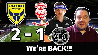 Oxford United 2-1 Lincoln City | Review | All is forgiven OUFC 