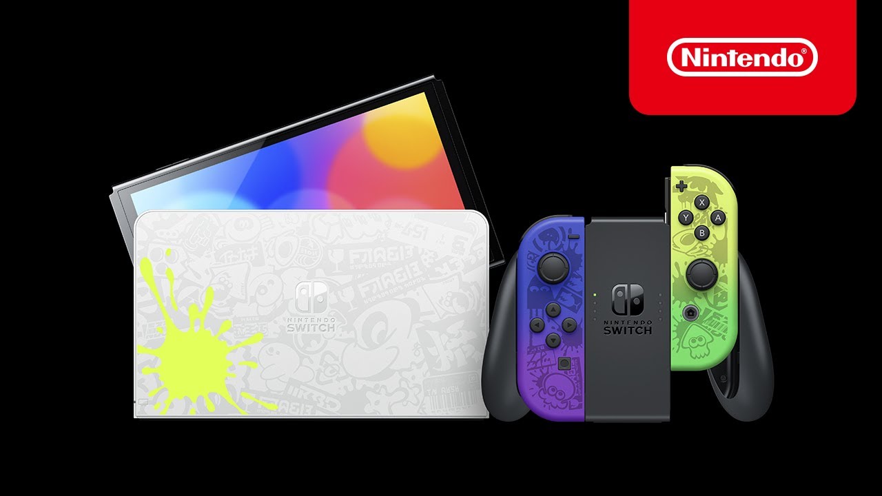 Nintendo Switch – OLED Model Splatoon 3 Edition - YouTube