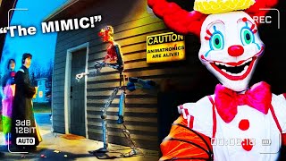 Real-Life FNAF Animatronics SCARE Trick-or-Treaters!