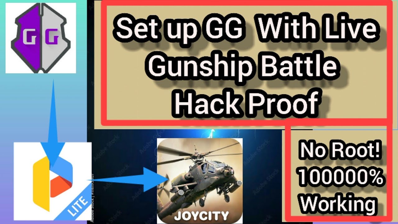 How to Set up Game Guardian. No Root!!(FULL TUTORIAL) Live Proof, Hack Gunship Battle.10000% WORKING