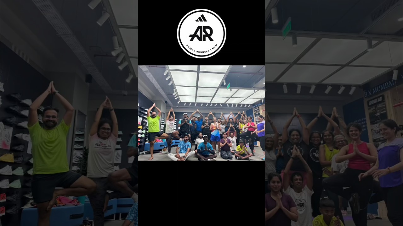 🧘‍♀️Yoga with Prachi at @adidasrunners 