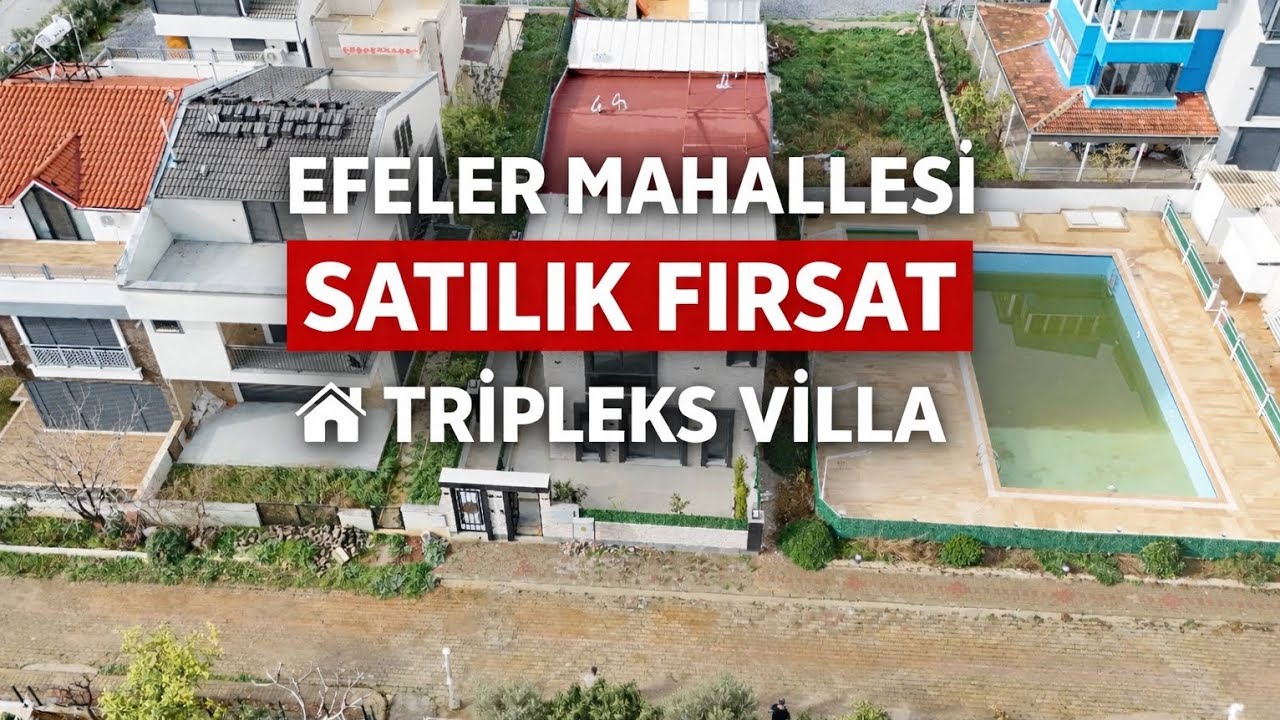 ❗❗ DİDİM EFELER’DE SATILIK FIRSAT TRİPLEKS VİLLA | KAÇIRAN ÜZÜLÜR!🧨