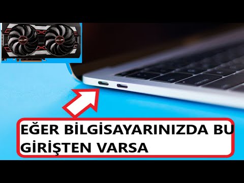 Video: Dizüstü bilgisayarda USB C Tipi bağlantı noktasının kullanımı nedir?