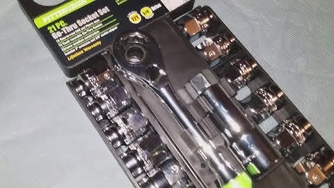 Pittsburgh/Harbor Freight Pass-Through Ratchet/Socket Set