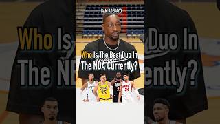 ASKING BAM ADEBAYO WHO THE BEST DUO IN THE NBA IS RIGHT NOW! Do You Agree? #shorts #nba #basketball