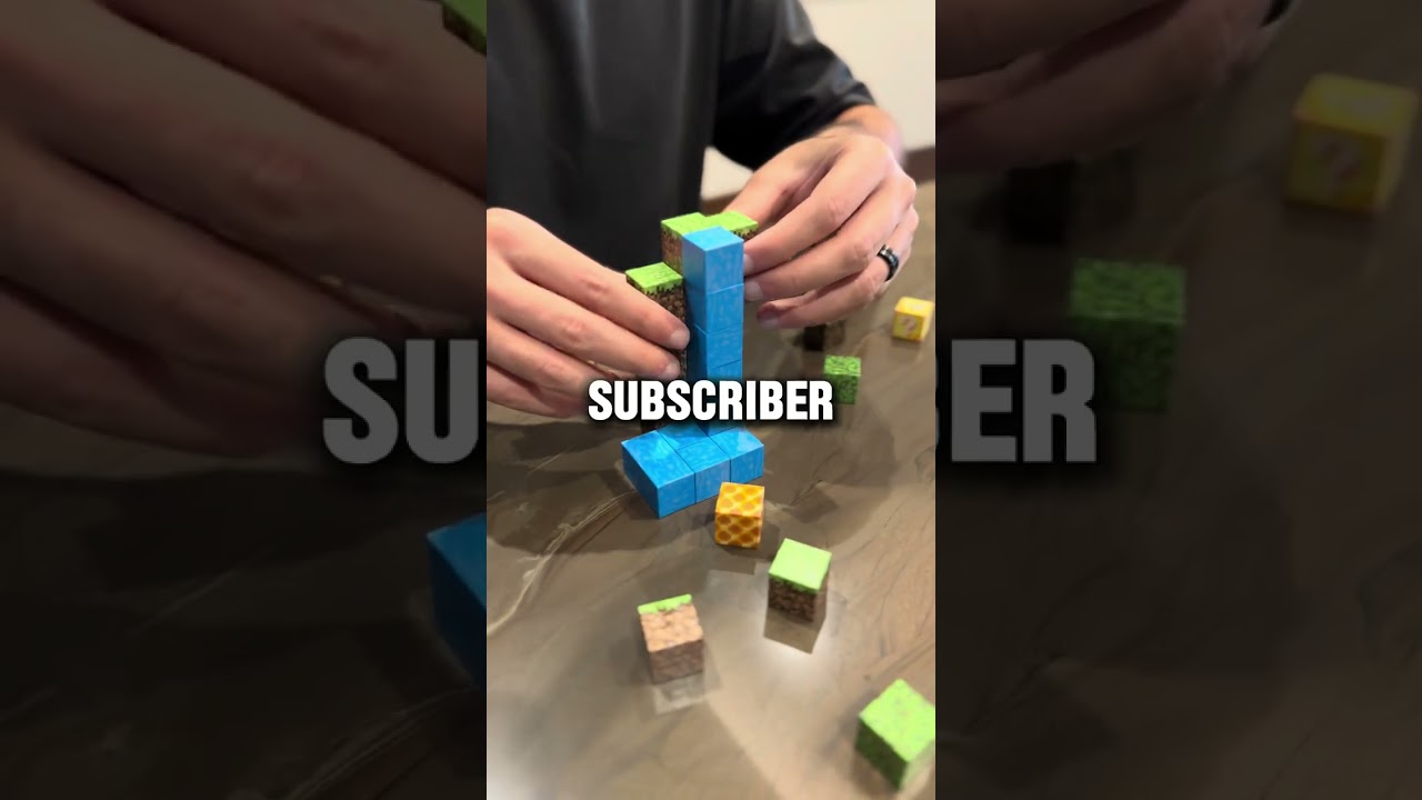 He just wanted some free blocks