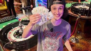 $500 Vs Live Dealer Roulette in Las Vegas!
