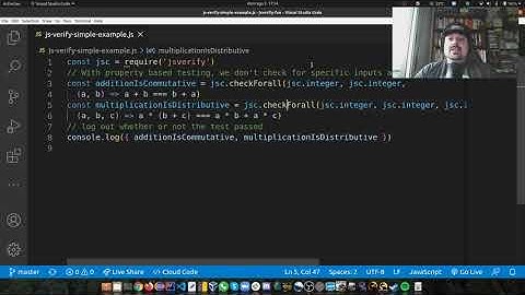 Property Based Testing with jsverify