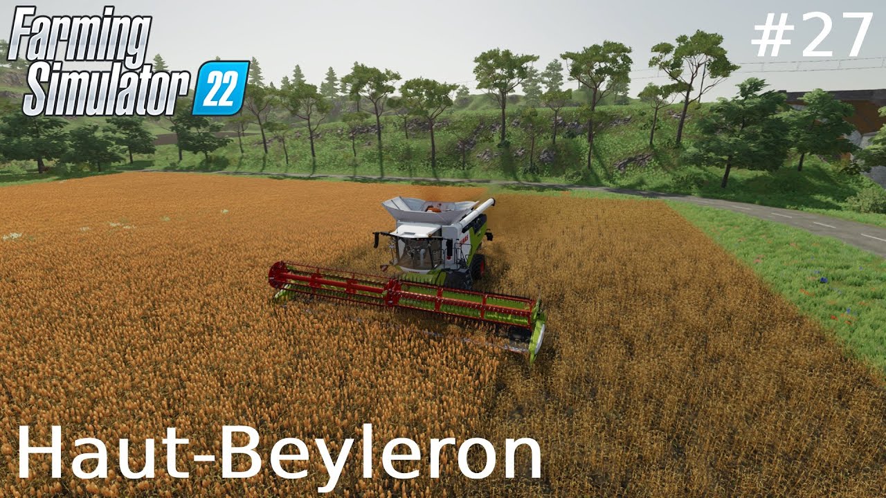 Cirok betakarítás! | Haut-Beyleron #27 | FS22 Timelapse