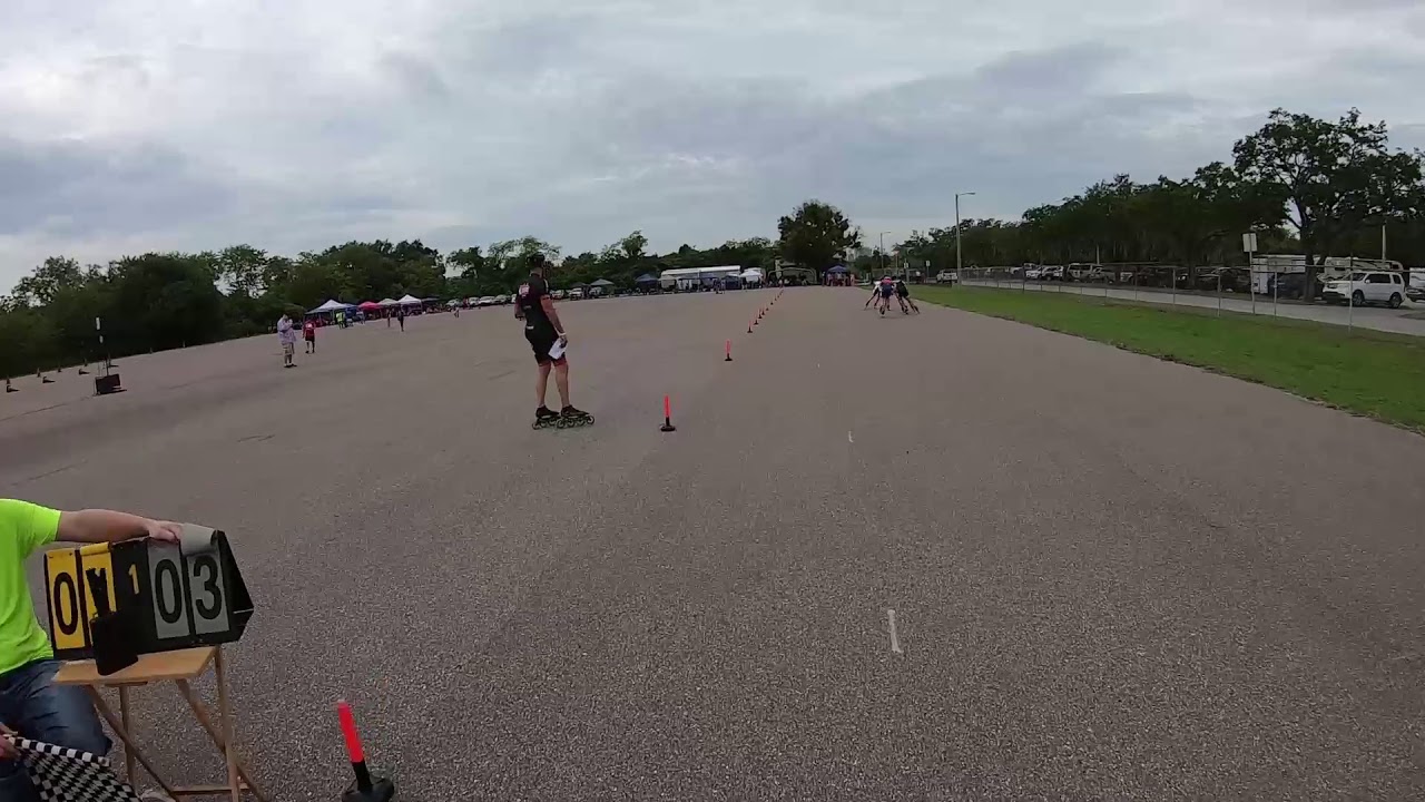 Men 500 Meter Inline Racing At Tampa Pad Race Series 3 YouTube