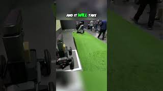 This robot caddy changes everything ⛳ #shorts #golf #gadgets