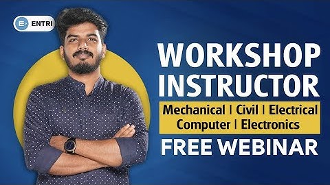 Workshop Instructor - Free Webinar on 19th January - Kerala PSC Notification 2023