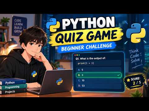 I Built a Quiz Game in Python | Beginner Python Challenge