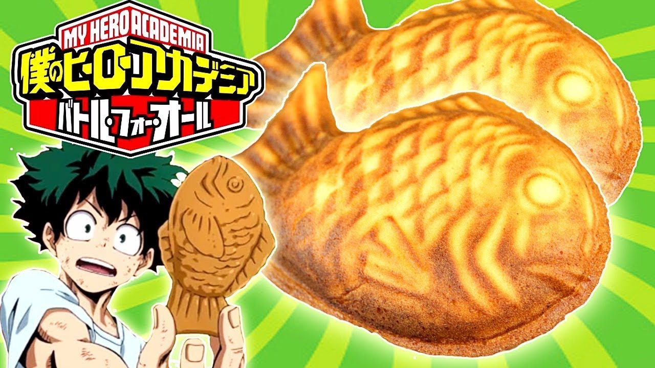 TAIYAKI de Boku NO Hero o My Hero Academia (Pastel Japonés en forma de PEZ) | La Cocina Del Pirata