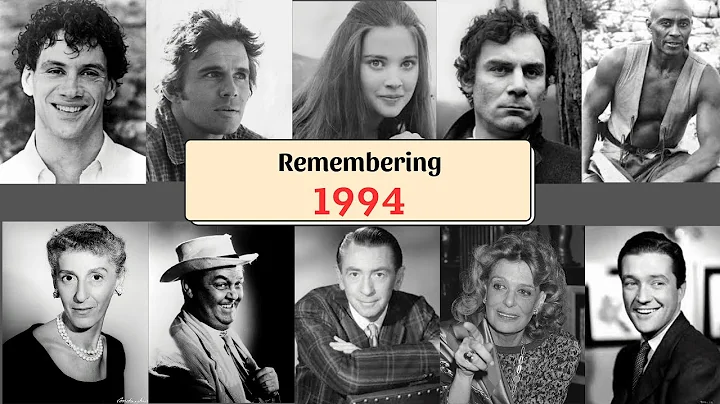 In memoriam 1994: Remembering famous celebrities who died in 1994