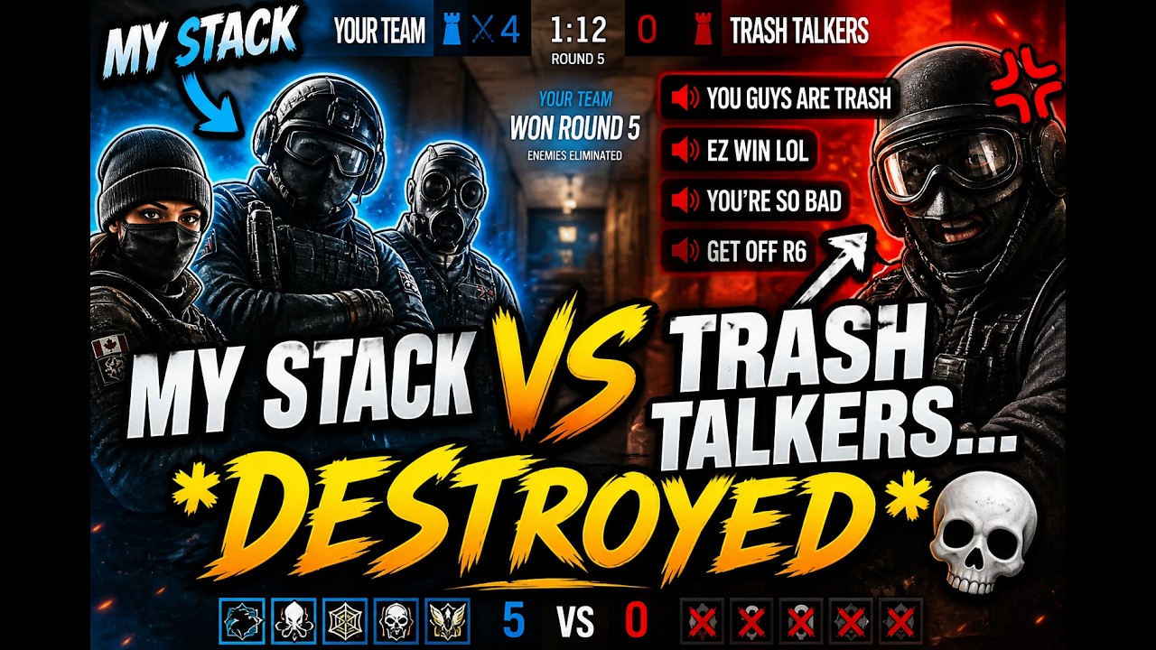 MY STACK VS TRASH TALKERS...*DESTROYED* - YouTube